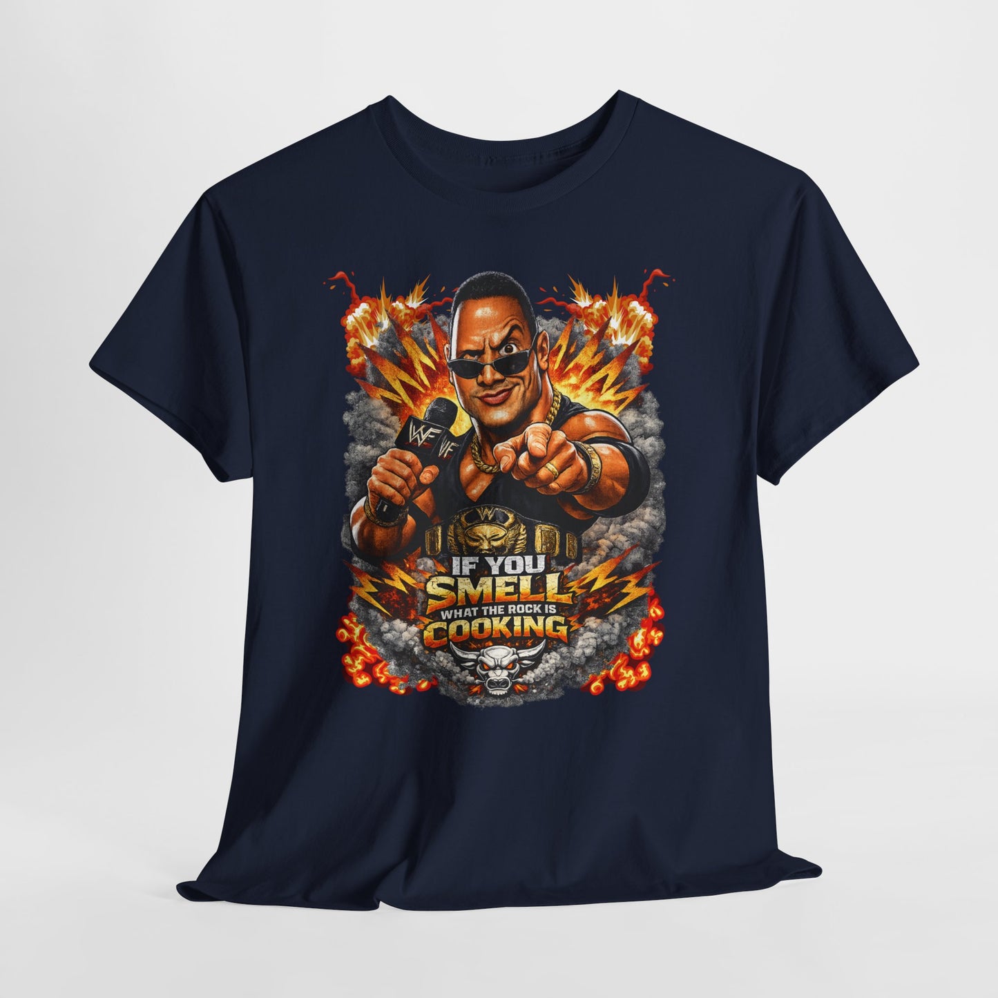 If You Smell What The Rock Is Cooking Graphic Tee