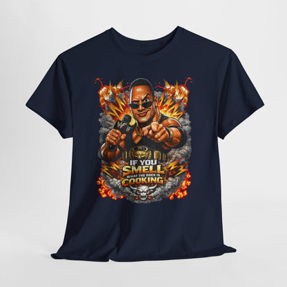 If You Smell What The Rock Is Cooking Graphic Tee