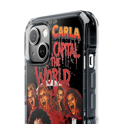 The Lost Boys Clear Magnetic Phone Case – Retro Vampire Movie Collage