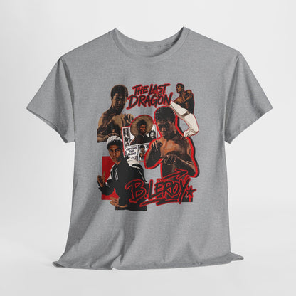 The Last Dragon Collage Tee — Retro Martial Arts Movie Poster T-Shirt