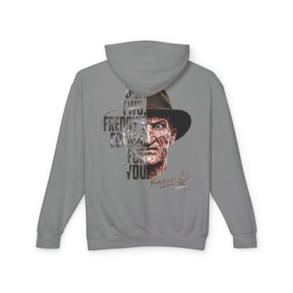 Freddy Krueger Hoodie — 'One, Two, Freddy’s Coming for You' Horror Pullover