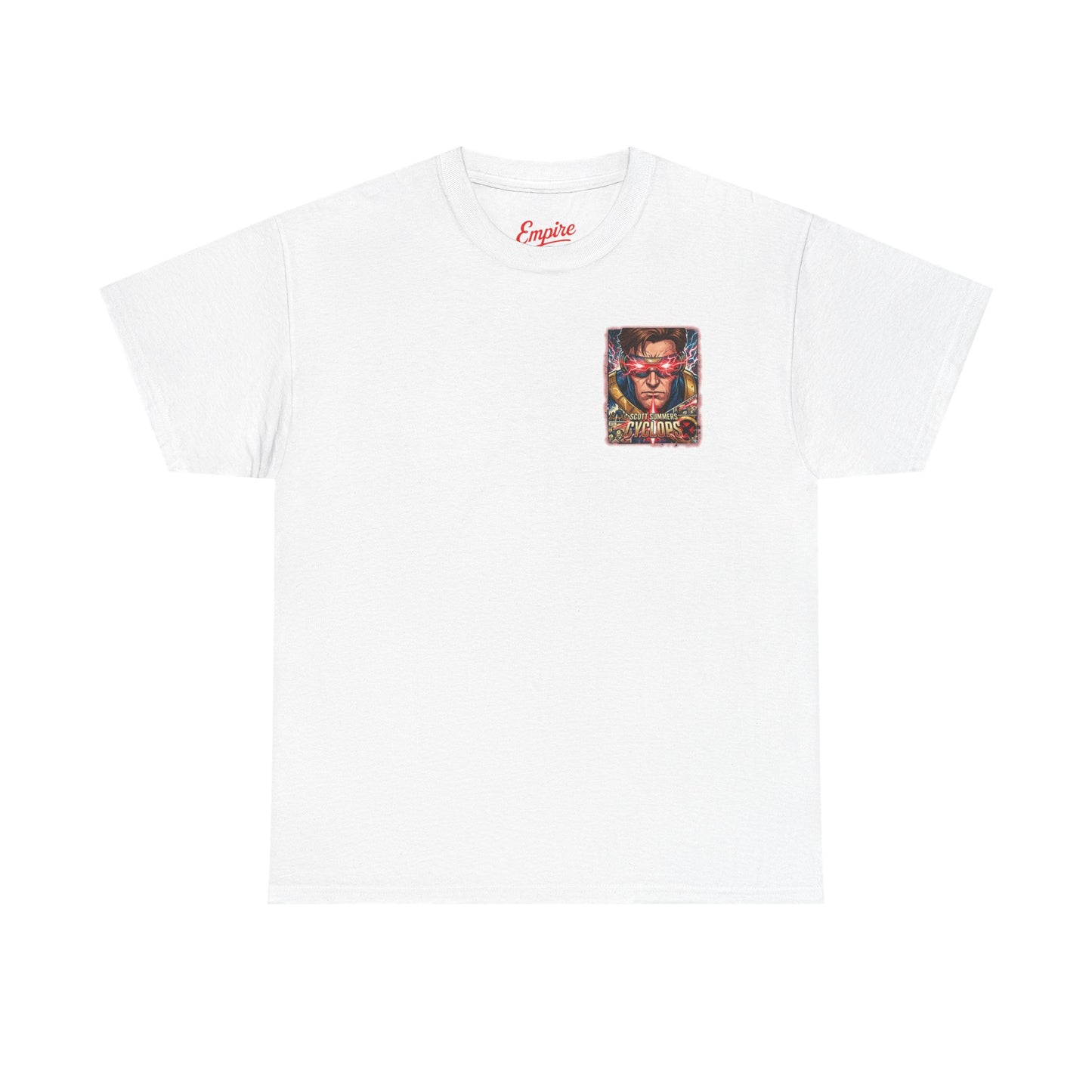 Cyclops Graphic Tee - Retro Superhero X-Men Design