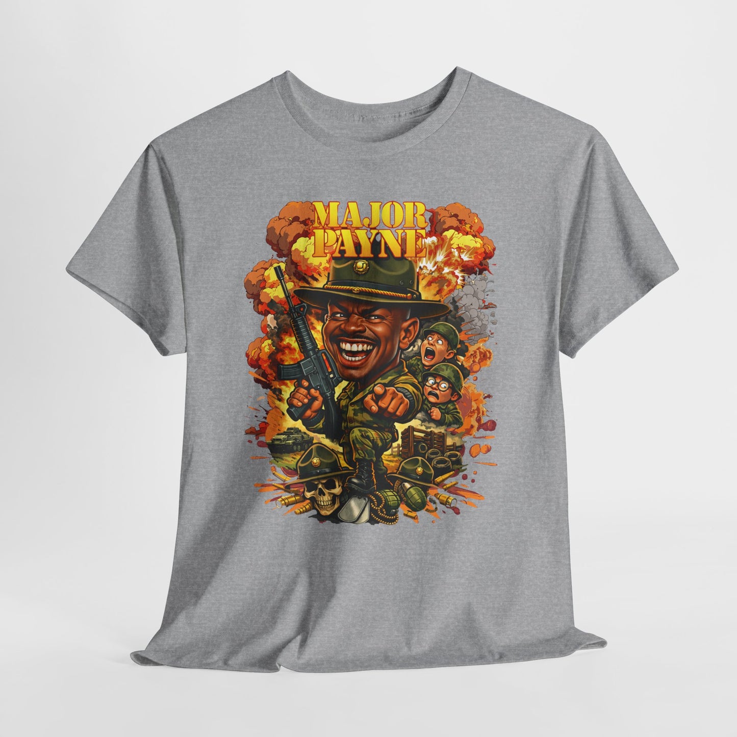 Major Payne Graphic Tee — Vintage Military Comedy Movie Shirt
