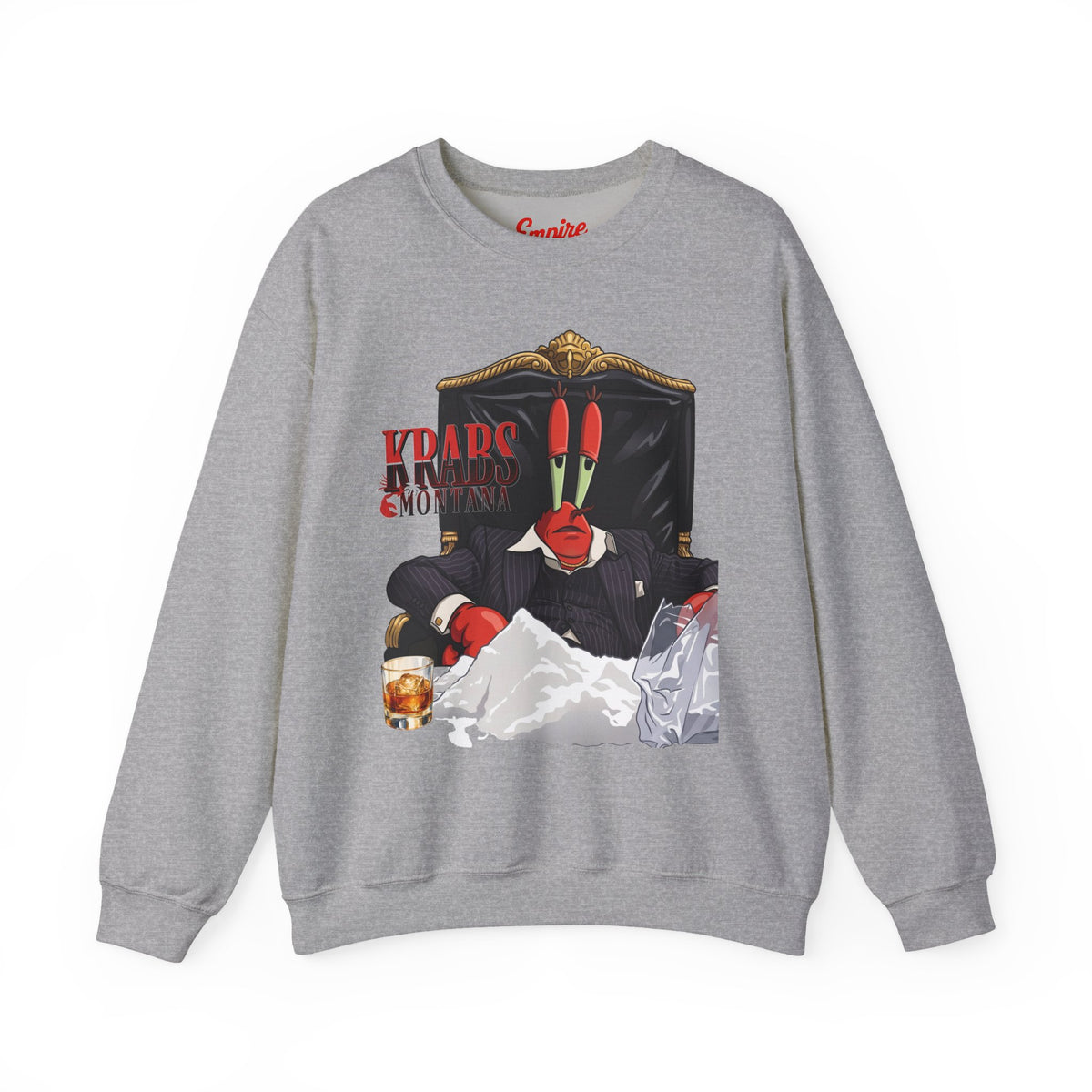 Luxury Mr. Krabs Montana  Scarface Parody Graphic