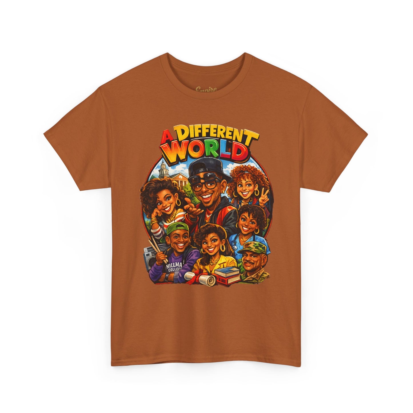 A Different World Cast Graphic Tee — Nostalgic 90s TV Shirt