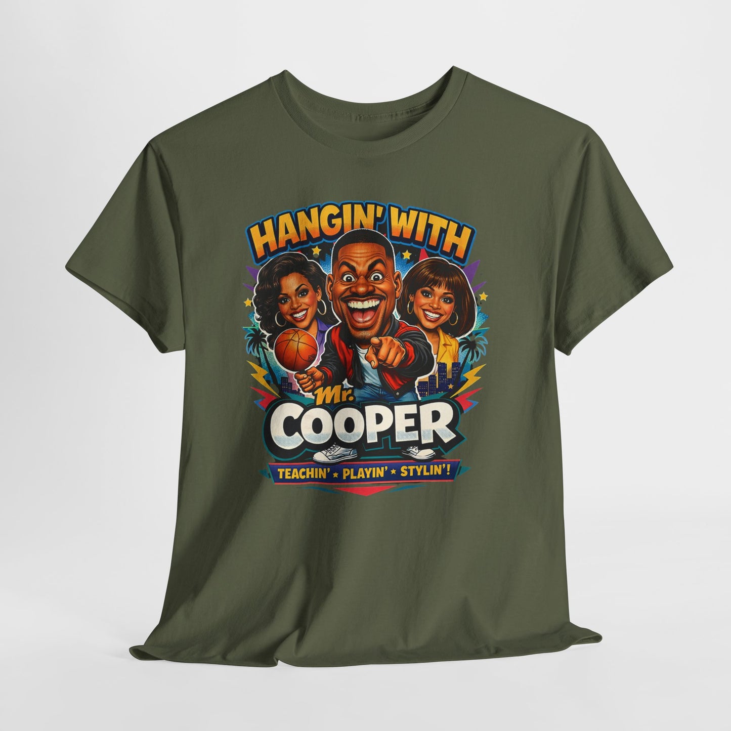 Hangin' With Mr. Cooper T-Shirt — Retro 90s Sitcom Graphic Tee