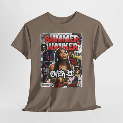 Summer Walker 'Over It' Collage Tee — R&B Artist Graphic T-Shirt