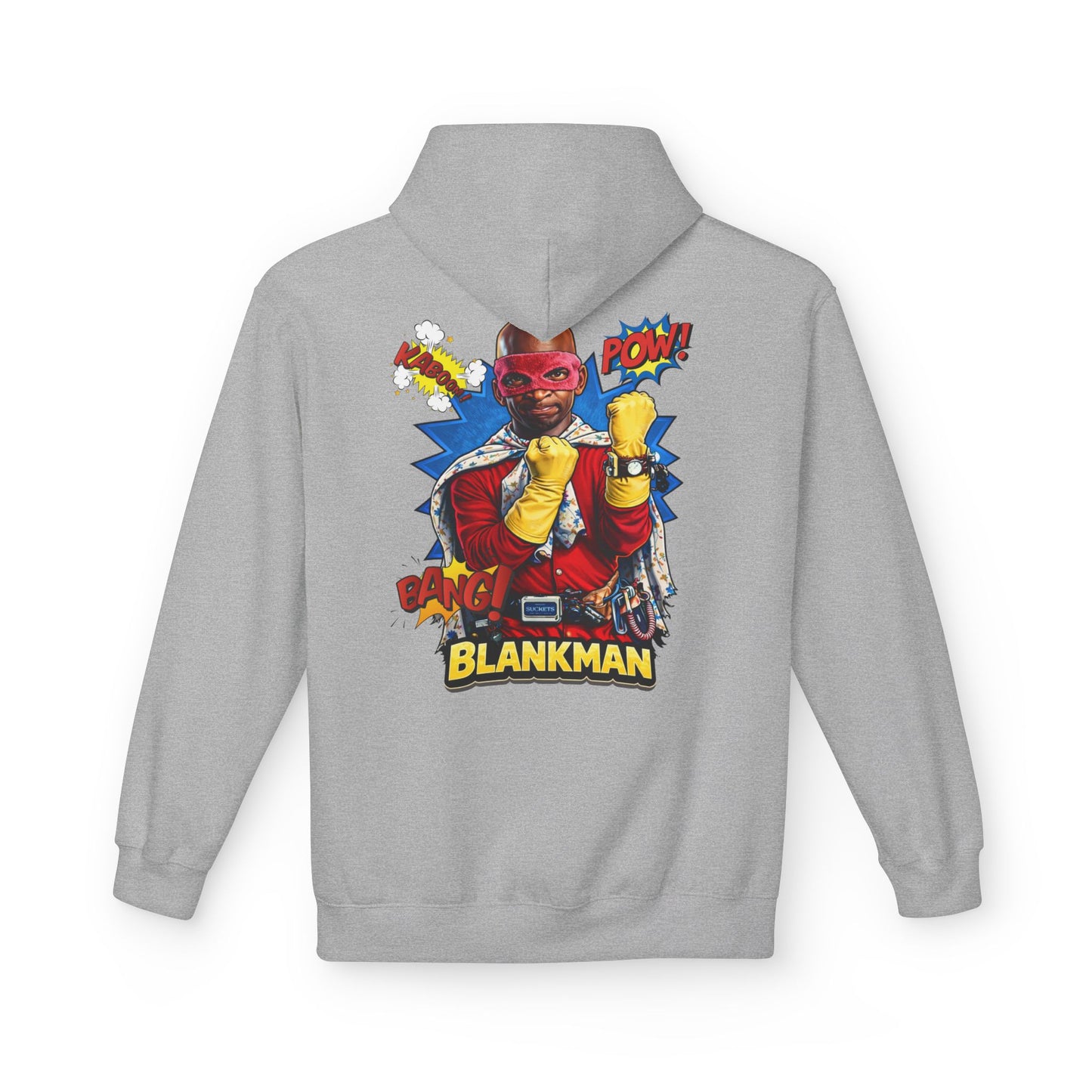 Blankman Inspired Graphic Midweight Softstyle Fleece Hoodie