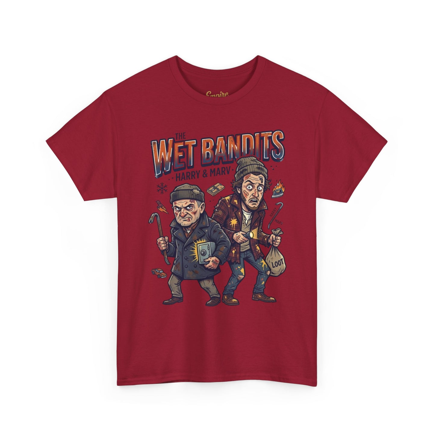 Wet Bandits Movie Tee — Harry & Marv Funny Christmas T-Shirt