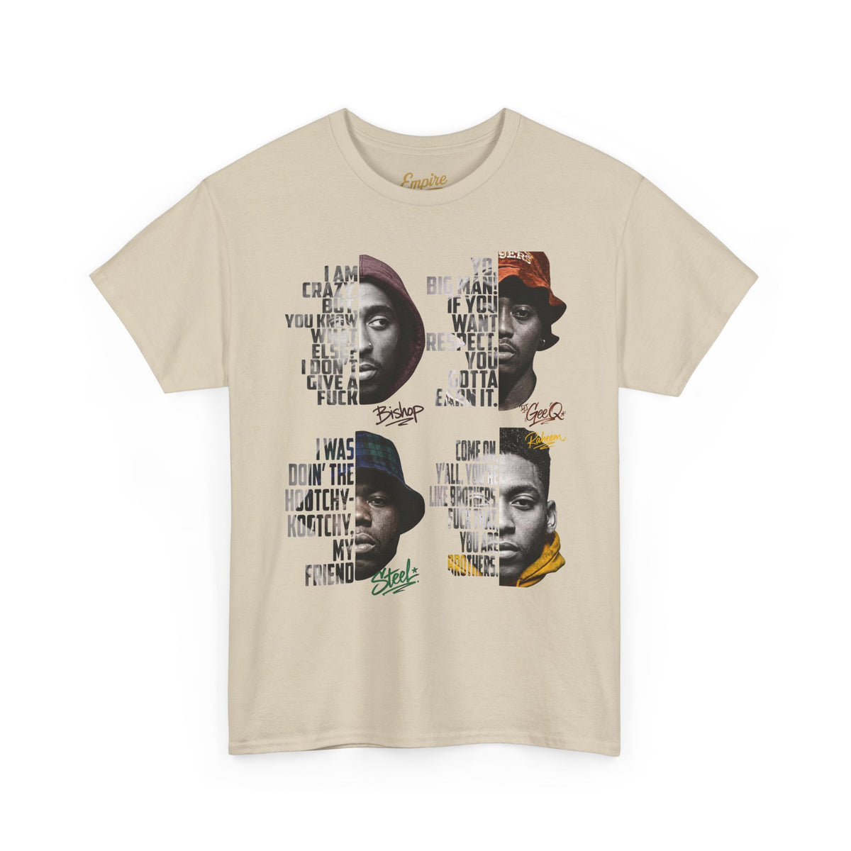 Wrecking Crew "Juice" Legends Portrait Tee — Vintage Movie Faces Graphic T-Shirt