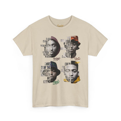 Wrecking Crew "Juice" Legends Portrait Tee — Vintage Movie Faces Graphic T-Shirt