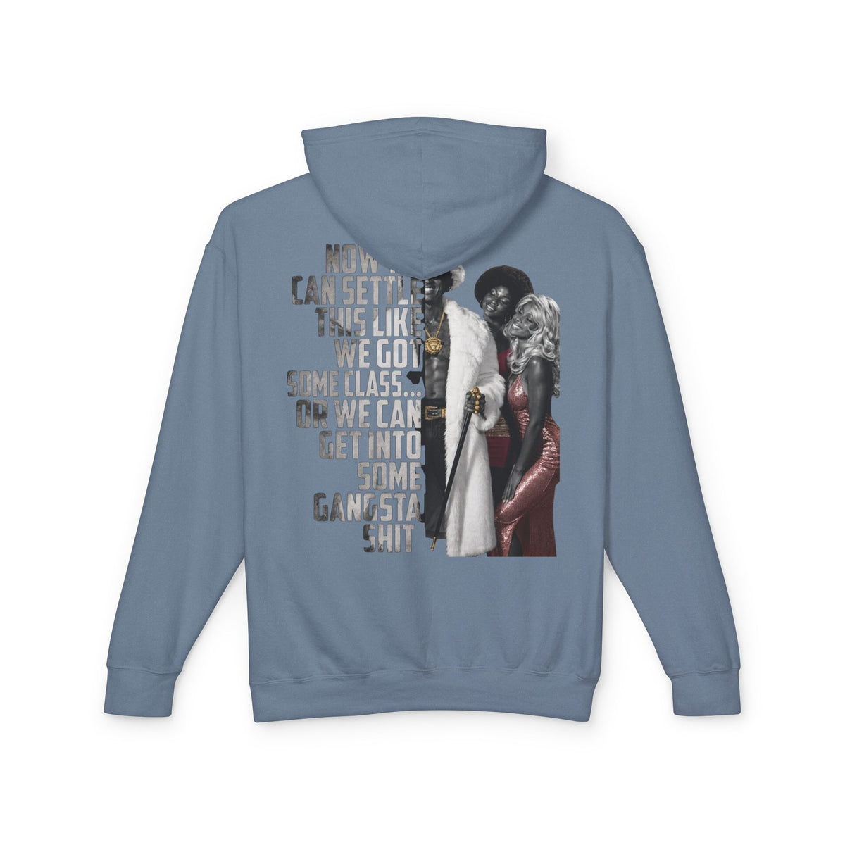 Hoodie – “Money Can’t Settle This” Gangster Streetwear Design