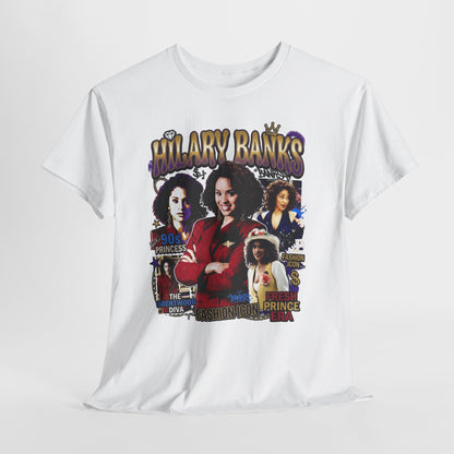Hilary Banks Collage Tee — Fresh Prince Retro Graphic T‑Shirt