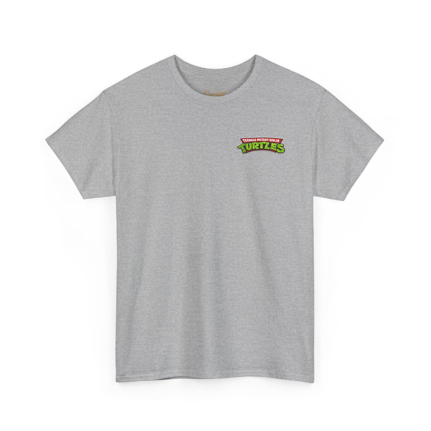 Teenage Mutant Ninja Turtles Graphic Tee — Retro Comic Backprint