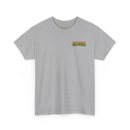Teenage Mutant Ninja Turtles Graphic Tee — Retro Comic Backprint