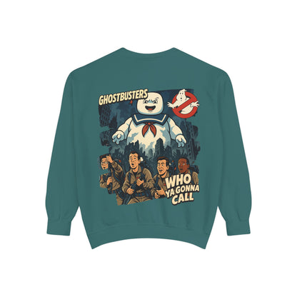 Ghostbusters Sweatshirt — Who Ya Gonna Call Vintage Graphic Crewneck
