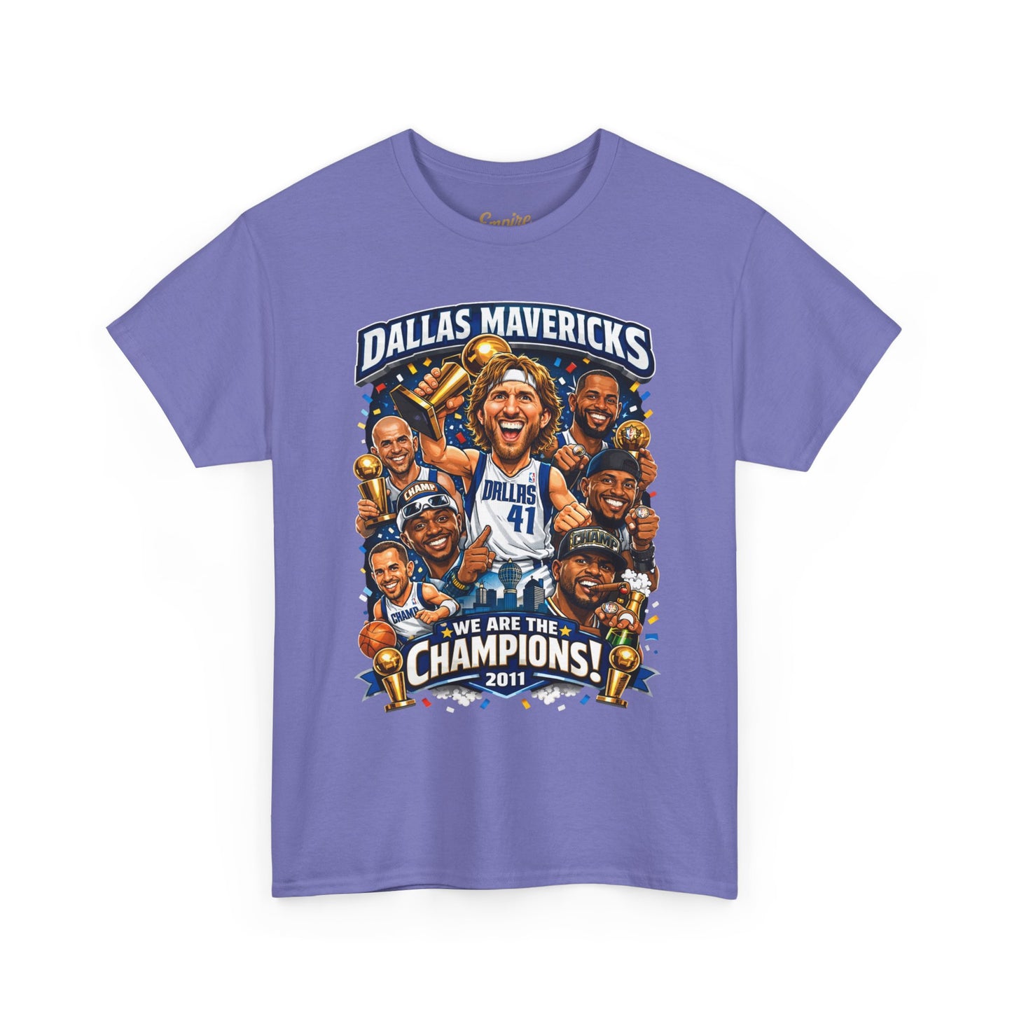 Dallas Mavericks Champions Tee – “We Are The Champions” Basketball Fan Shirt