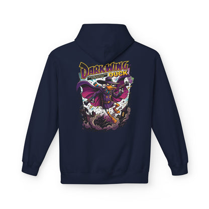 Retro Darkwing Duck Graphic Hoodie | 90s Cartoon Nostalgia