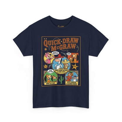 Quick Draw McGraw Retro Cartoon T‑Shirt