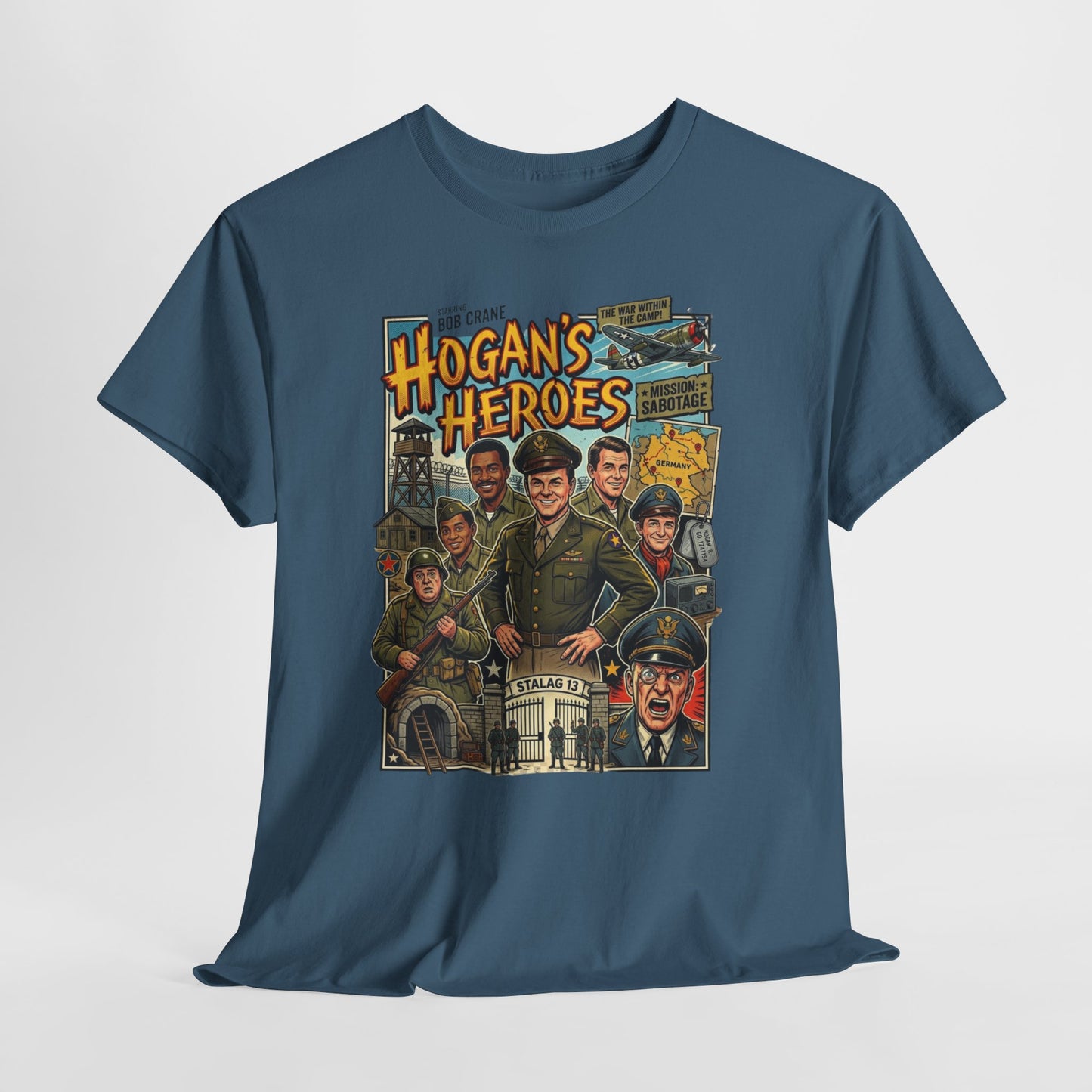 Hogan's Heroes Military Graphic Tee