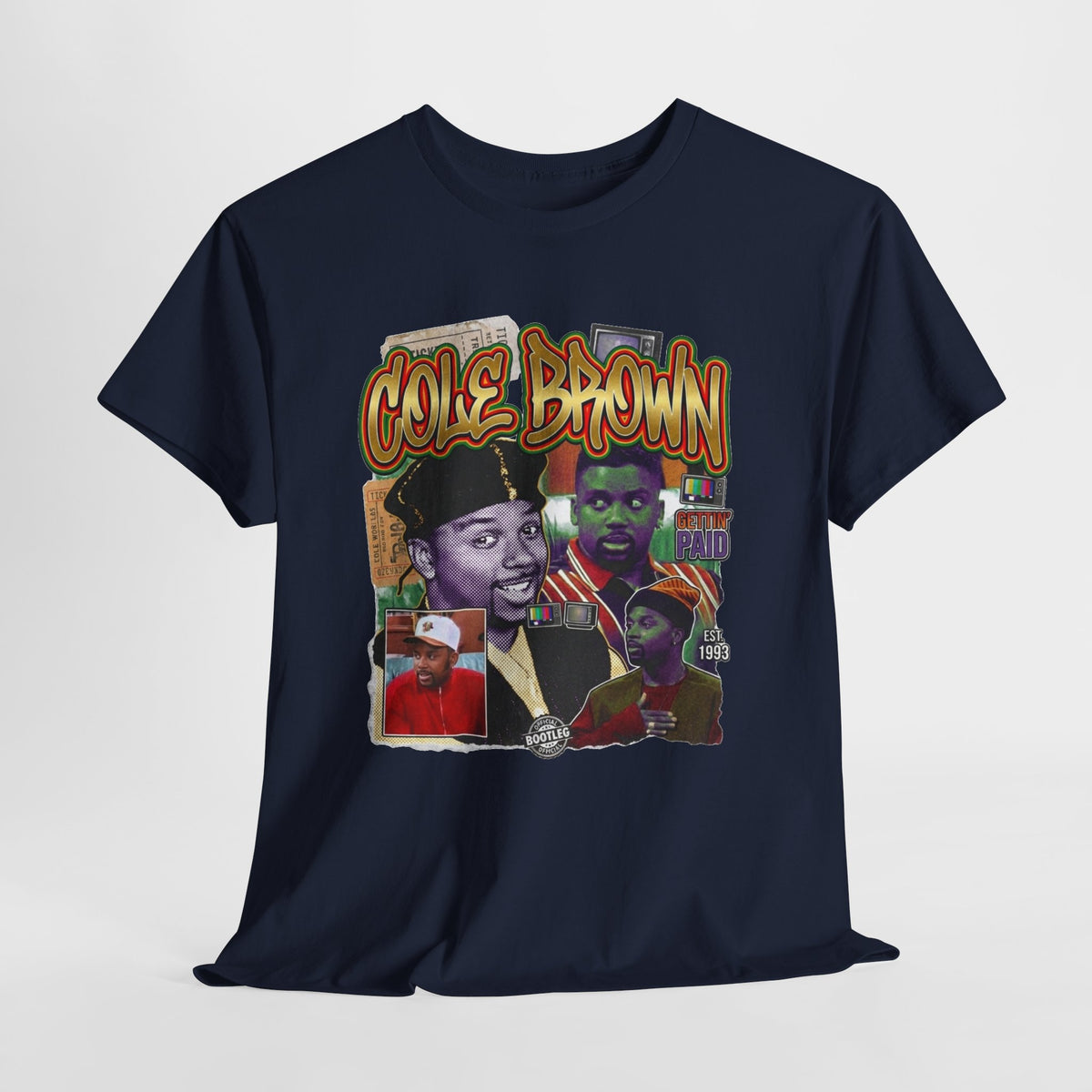 Vintage Cole Brown Bootleg Graphic Tee