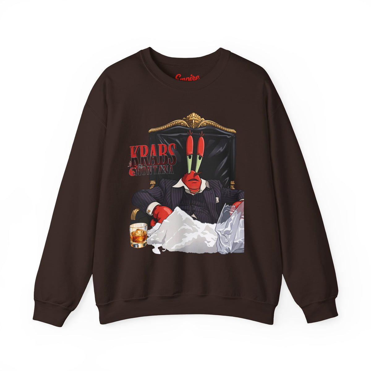 Luxury Mr. Krabs Montana  Scarface Parody Graphic