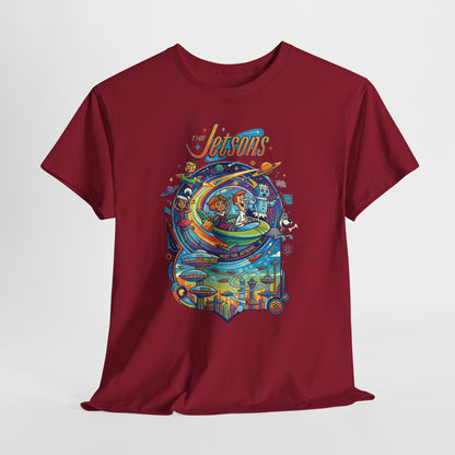 Retro Space Adventure T‑Shirt – Colorful Sci‑Fi Graphic Tee