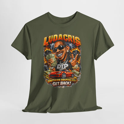 Ludacris Graphic Tee — Southern Hospitality "Get Back" Rap Tribute Shirt