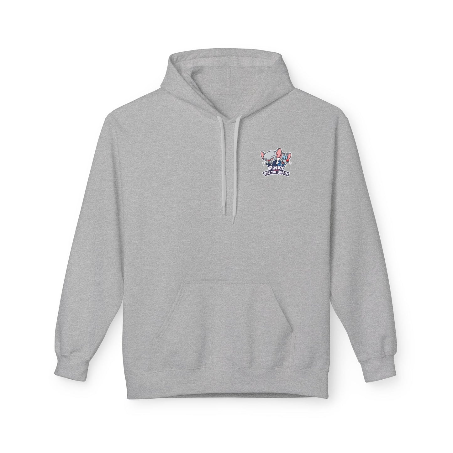 Pinky and the Brain "Time to Take Over the World" Midweight Softstyle Fleece Hoodie