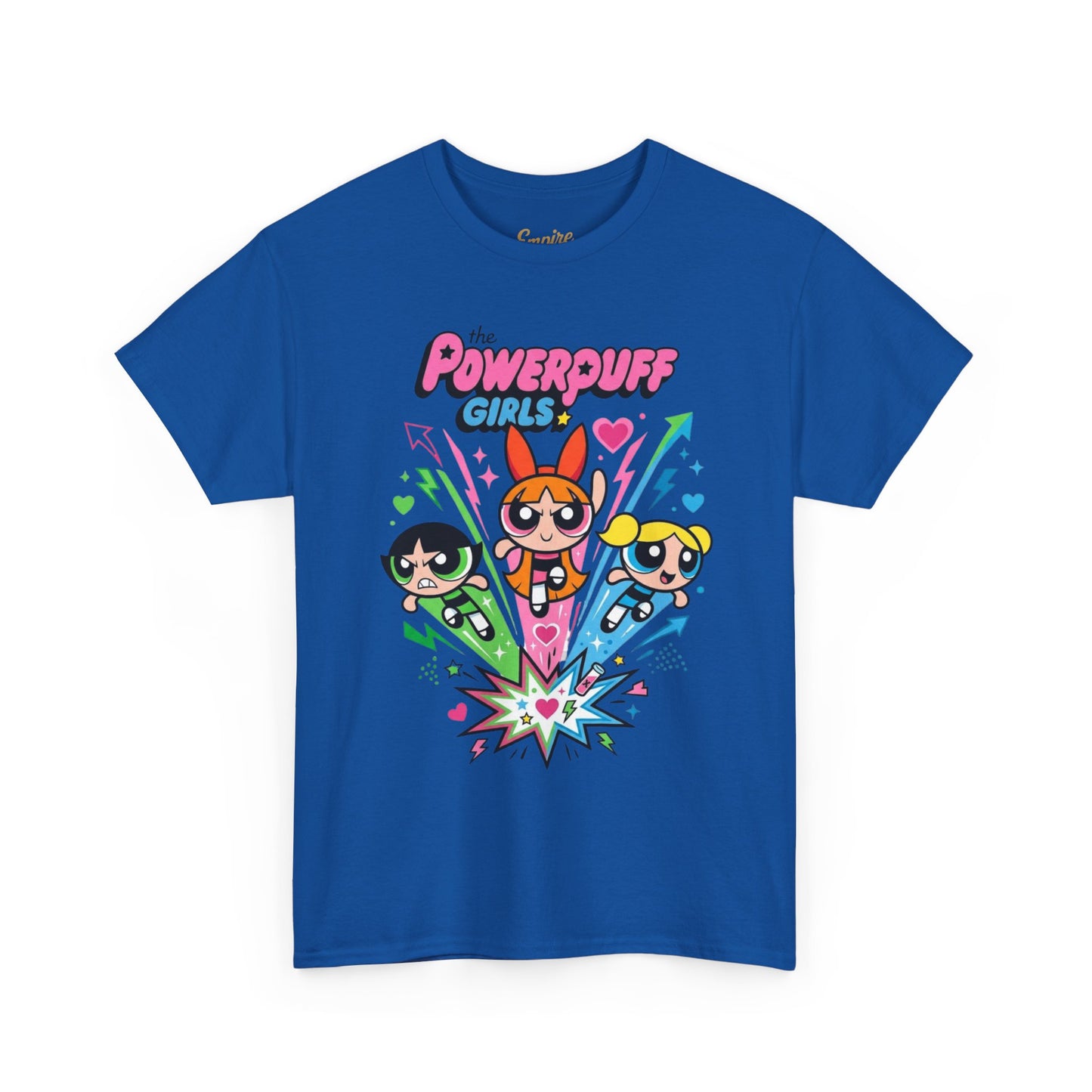 Powerpuff Girls Graphic Tee — Retro Cartoon Team Shirt