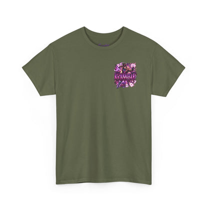 Neon Noir Anime Portraits T‑Shirt