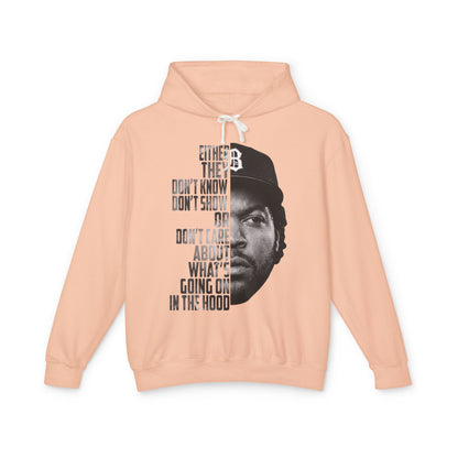 Boyz N the Hood Doughboy Hoodie — 'Either They Don't Know...' Vintage Half-Face Graphic Hoodie
