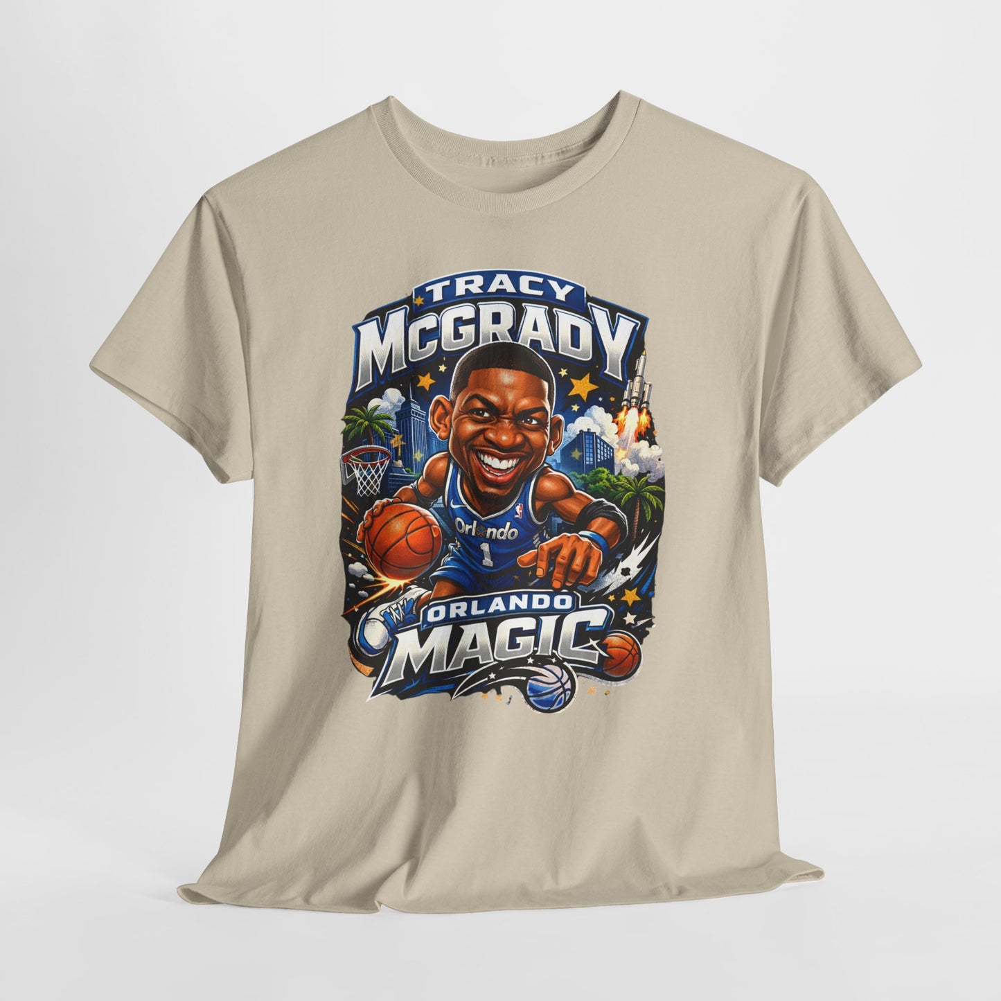 Tracy McGrady Orlando Magic Retro Basketball Tee