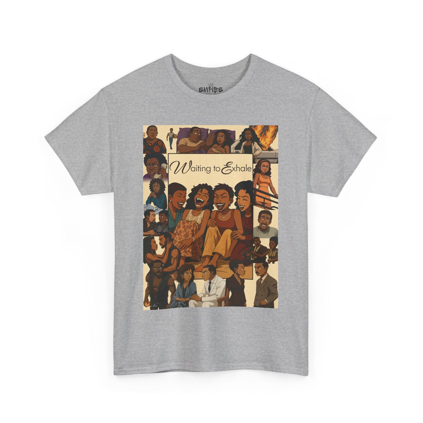 Waiting to Exhale Graphic Unisex Heavy Cotton Tee - Vintage Inspired Apparel for Movie Lovers