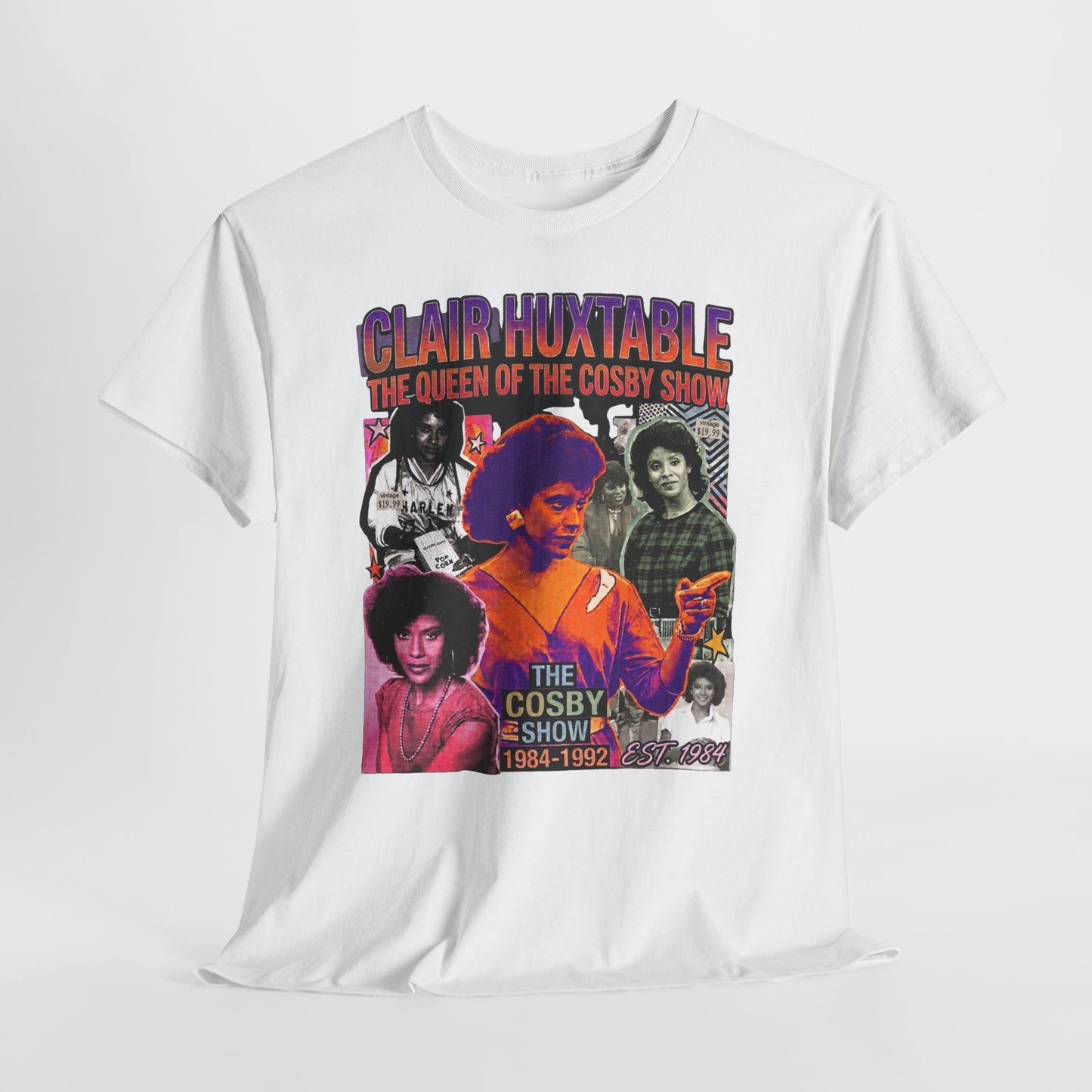 Retro TV Tribute Tee – 'Clair Huxtable: The Queen of The Cosby Show'