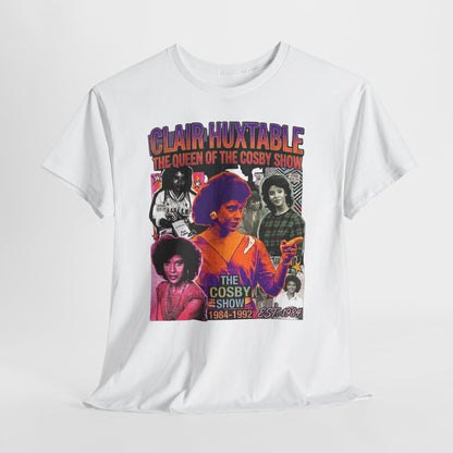 Retro TV Tribute Tee – 'Clair Huxtable: The Queen of The Cosby Show'