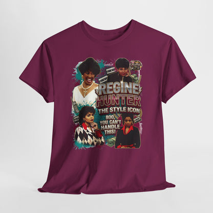 Regine Hunter “The Style Icon” Graphic Tee — Retro 90s R&B Tribute Shirt