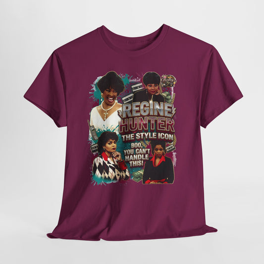 Regine Hunter “The Style Icon” Graphic Tee — Retro 90s R&B Tribute Shirt