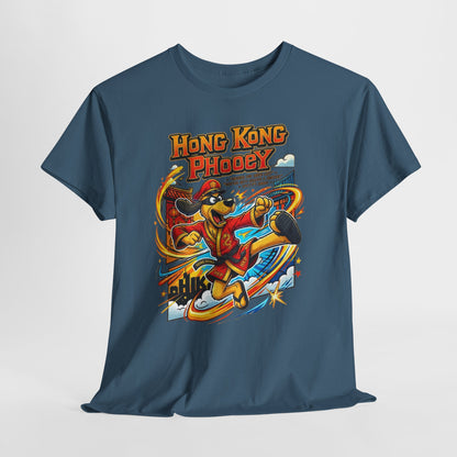 Hong Kong Phooey Retro Cartoon T-Shirt — Vintage Animated Hero Tee