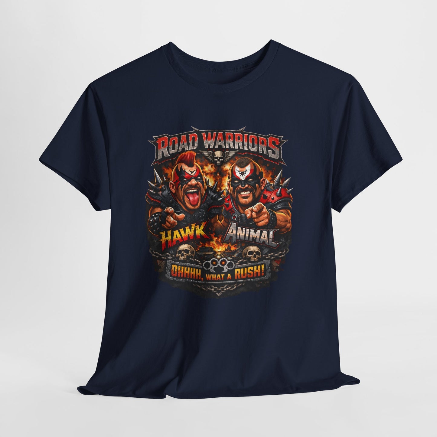 Road Warriors "Hawk & Animal" Vintage Wrestling Tee