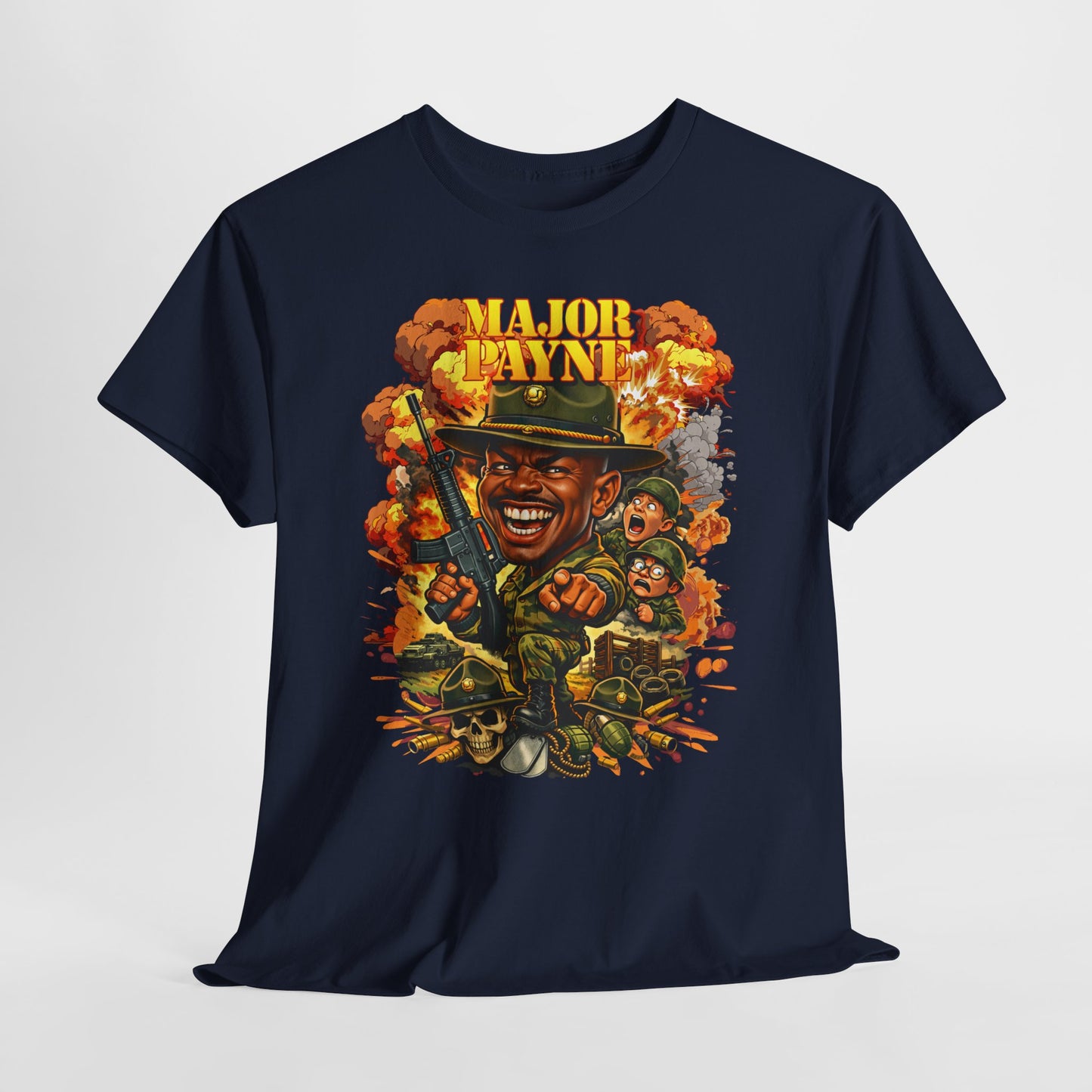 Major Payne Graphic Tee — Vintage Military Comedy Movie Shirt