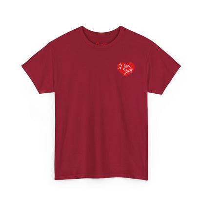 I Love Lucy Retro Collage T-Shirt