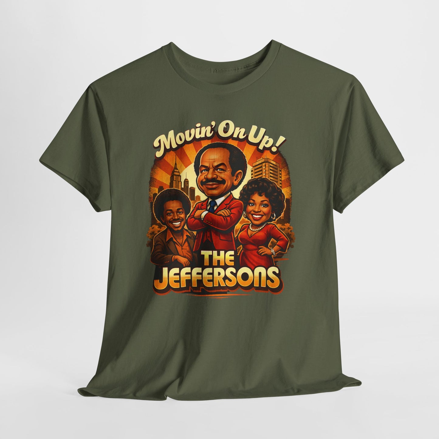 Retro TV Family Tee — 'The Jeffersons' Vintage Sitcom Graphic T-Shirt