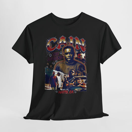 Cain "The Legend" Graphic Tee — Vintage Menace II Society T-Shirt