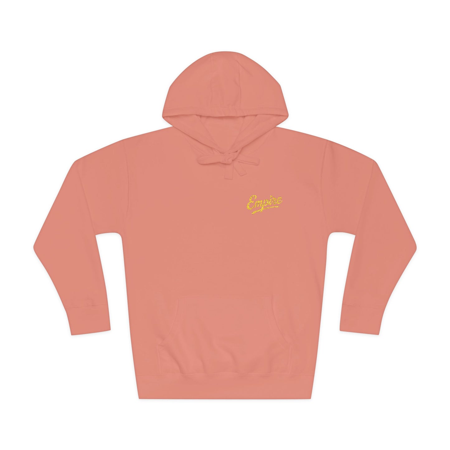 EMPIRE Unisex Fleece Hoodie with Embroidered Design