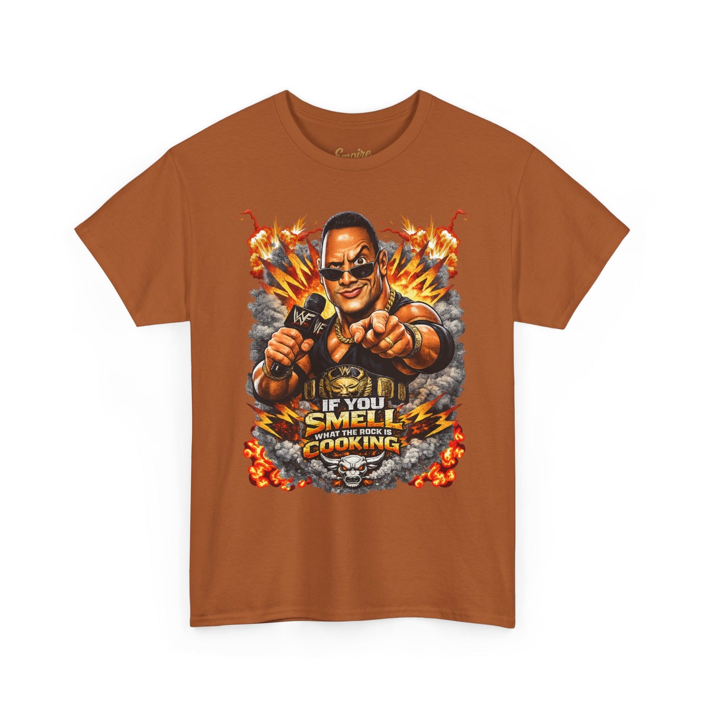If You Smell What The Rock Is Cooking Graphic Tee