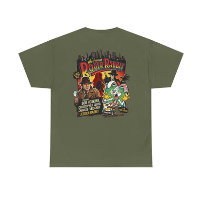 Who Framed Roger Rabbit Poster Tee — Retro Movie Graphic T-Shirt