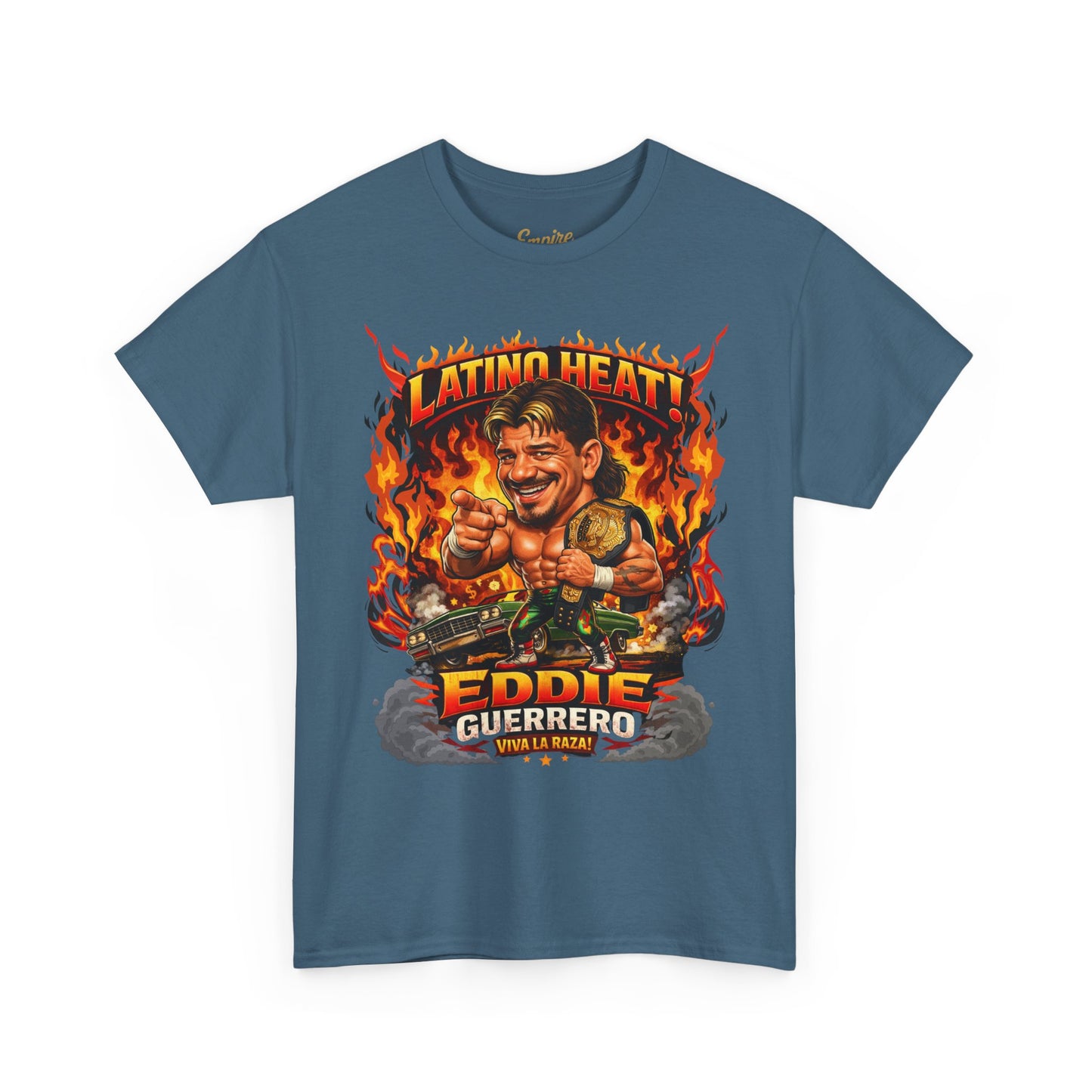 Eddie Guerrero 'Latino Heat' Graphic Tee - Wrestling Tribute Shirt