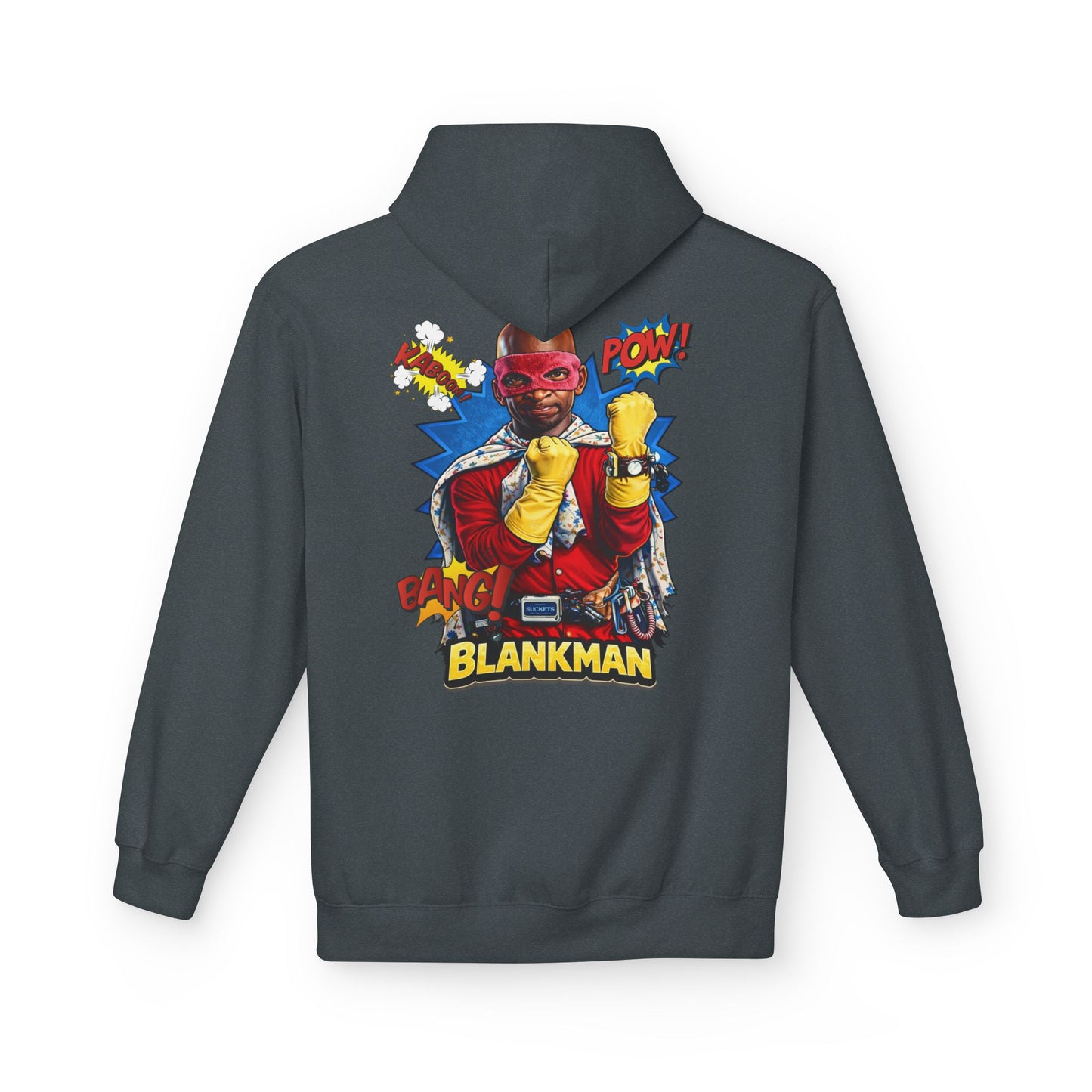 Blankman Inspired Graphic Midweight Softstyle Fleece Hoodie