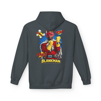 Blankman Inspired Graphic Midweight Softstyle Fleece Hoodie